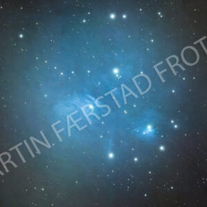 Pleiadene - Aluminiumsplate