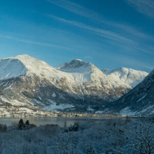 Rosendal, Melderskin og Malmangernuten panorama
